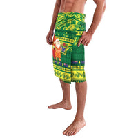 Cook Islands Christmas Lavalava Surfing Santa Mere Kiritimiti - Polynesian Pride