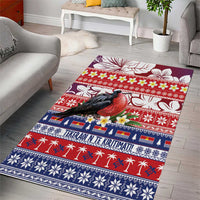 Kiribati Christmas Area Rug Frigatebird Santa Tekeraoi n te Kiritimati - Polynesian Pride