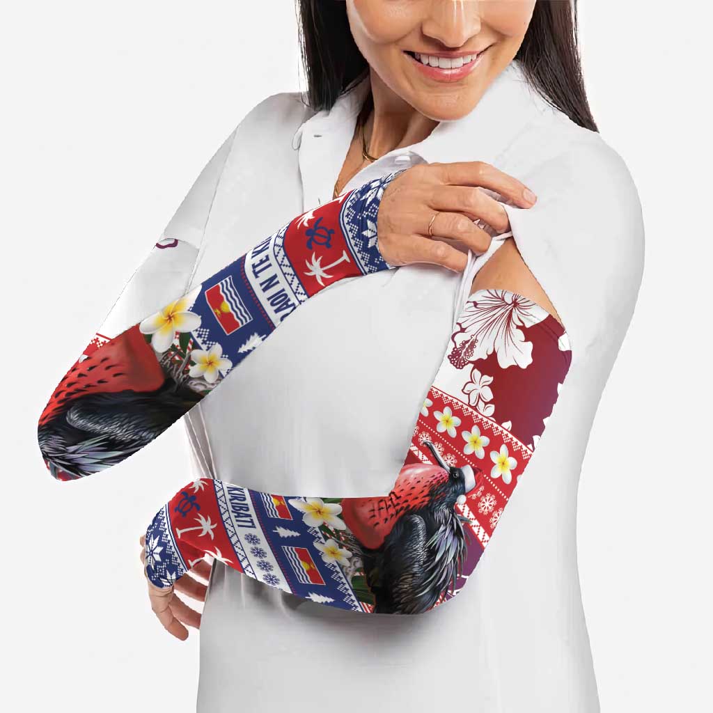 Kiribati Christmas Arm Sleeves Frigatebird Santa Tekeraoi n te Kiritimati - Polynesian Pride