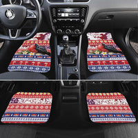 Kiribati Christmas Car Mats Frigatebird Santa Tekeraoi n te Kiritimati - Polynesian Pride
