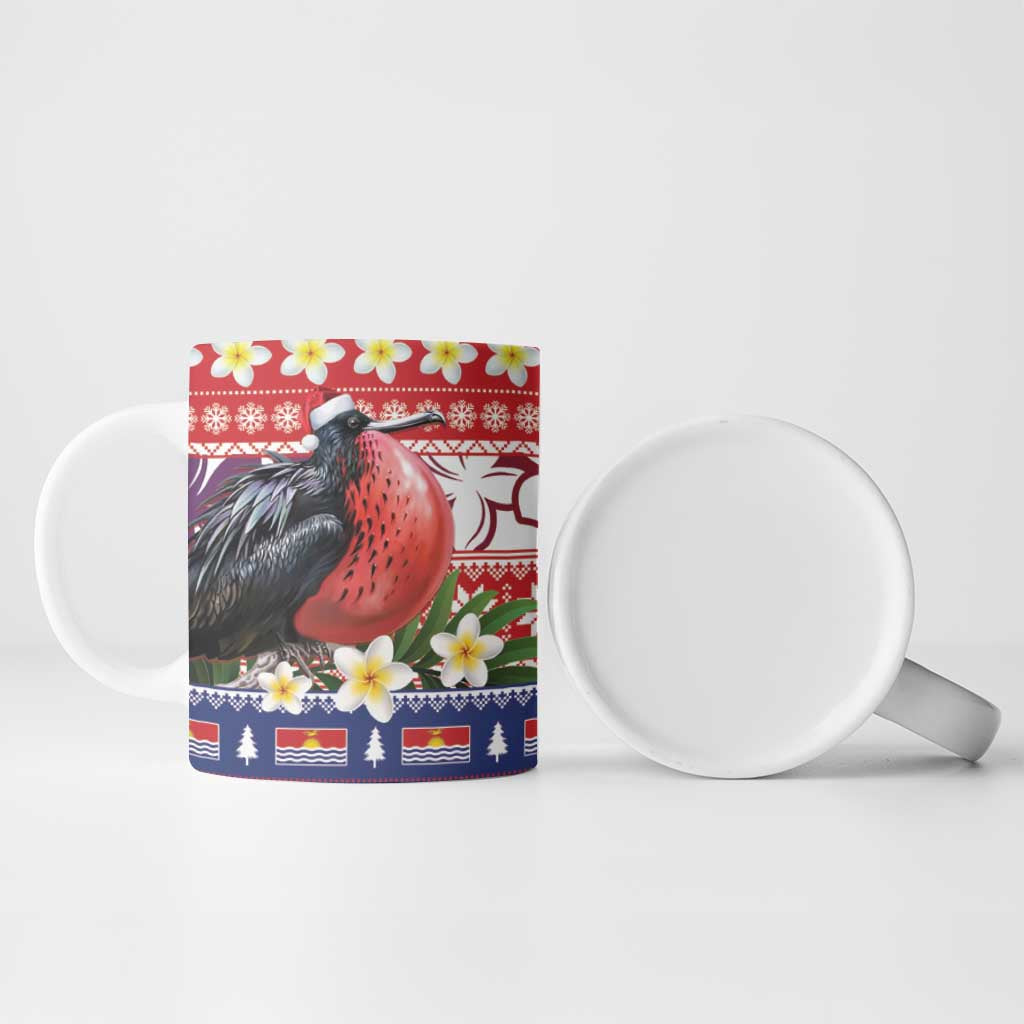 Kiribati Christmas Ceramic Mug Frigatebird Santa Tekeraoi n te Kiritimati - Polynesian Pride