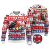 Kiribati Christmas Ugly Christmas Sweater Frigatebird Santa Tekeraoi n te Kiritimati - Polynesian Pride