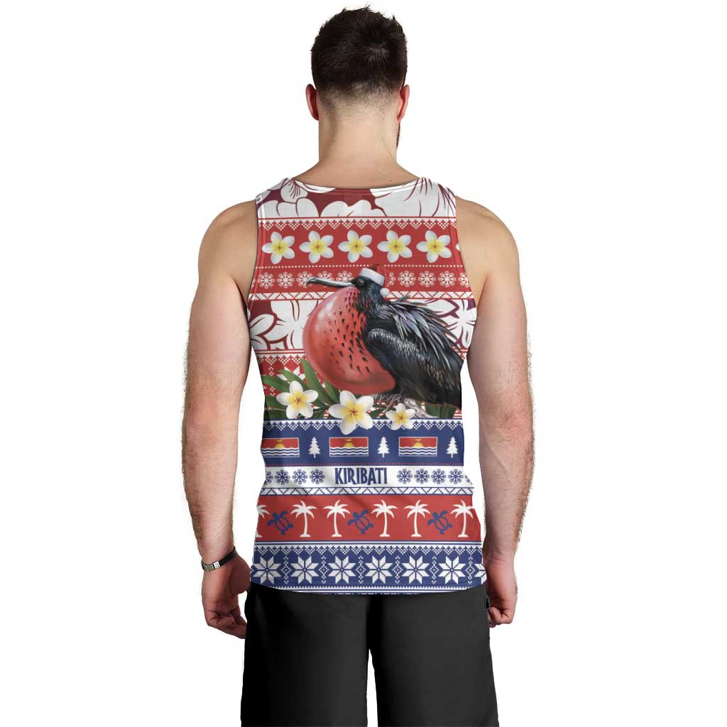 Kiribati Christmas Men Tank Top Frigatebird Santa Tekeraoi n te Kiritimati - Polynesian Pride