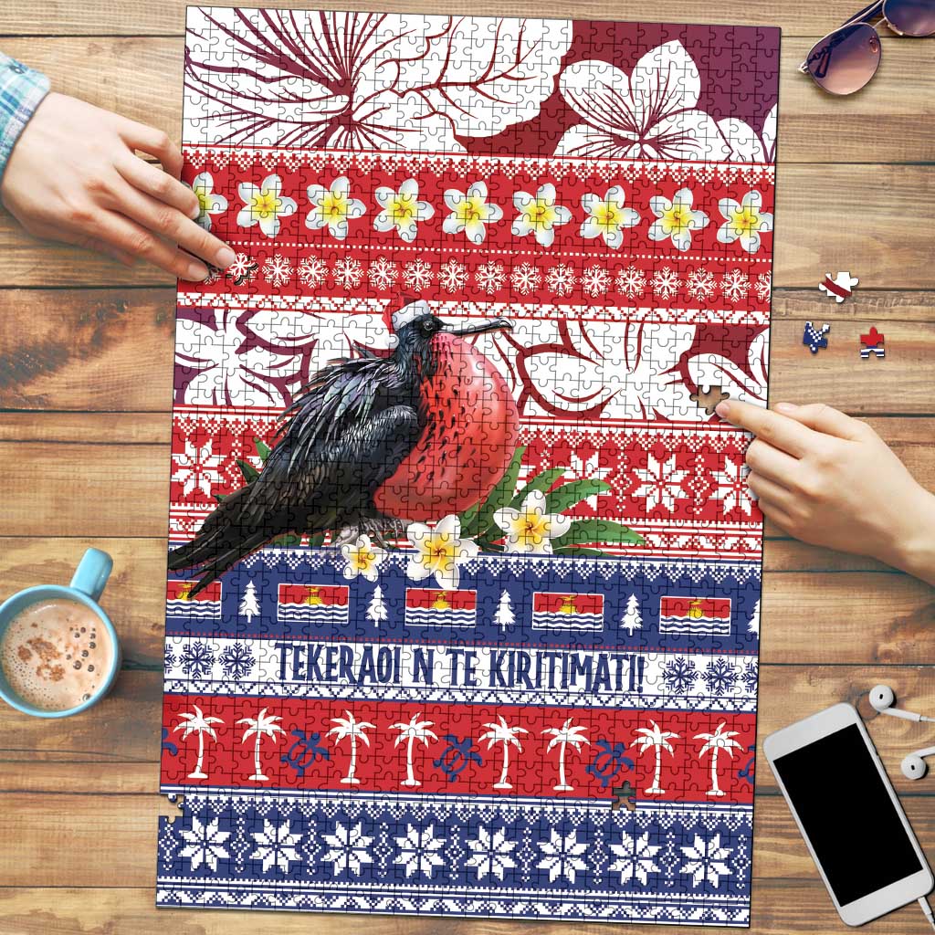 Kiribati Christmas Puzzle Frigatebird Santa Tekeraoi n te Kiritimati - Polynesian Pride