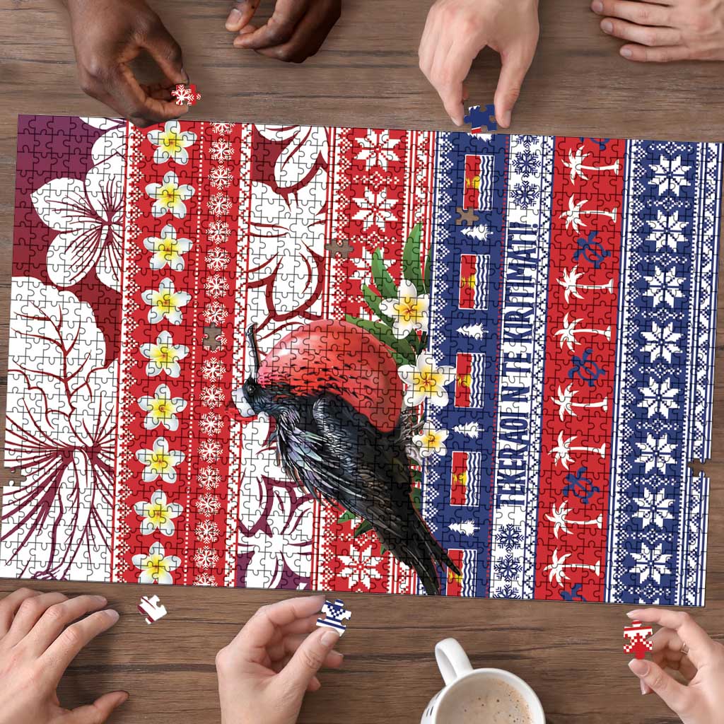 Kiribati Christmas Puzzle Frigatebird Santa Tekeraoi n te Kiritimati - Polynesian Pride