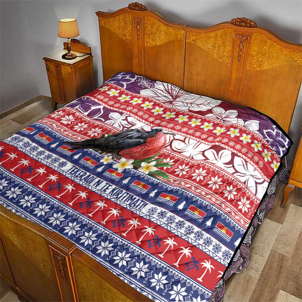 Kiribati Christmas Quilt Frigatebird Santa Tekeraoi n te Kiritimati - Polynesian Pride