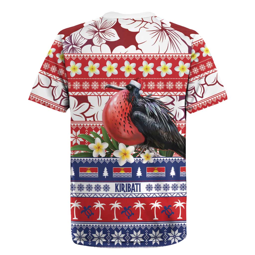 Kiribati Christmas Rugby Jersey Frigatebird Santa Tekeraoi n te Kiritimati - Polynesian Pride