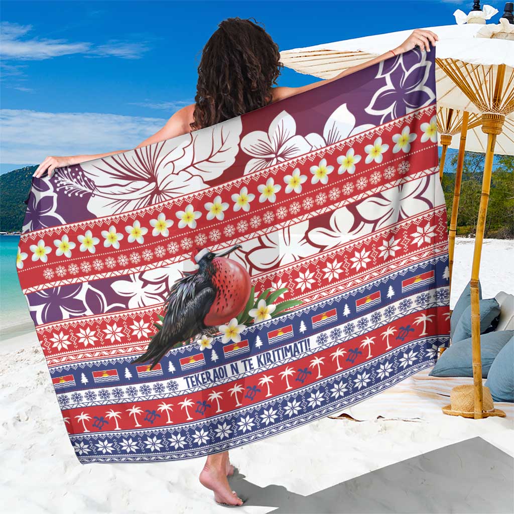 Kiribati Christmas Sarong Frigatebird Santa Tekeraoi n te Kiritimati - Polynesian Pride