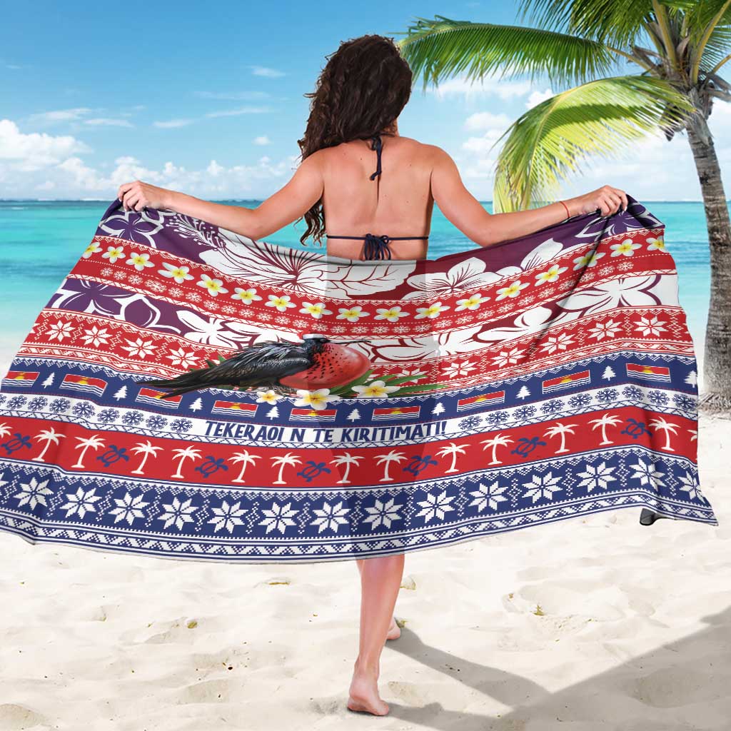 Kiribati Christmas Sarong Frigatebird Santa Tekeraoi n te Kiritimati - Polynesian Pride