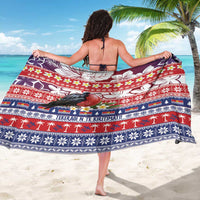 Kiribati Christmas Sarong Frigatebird Santa Tekeraoi n te Kiritimati - Polynesian Pride