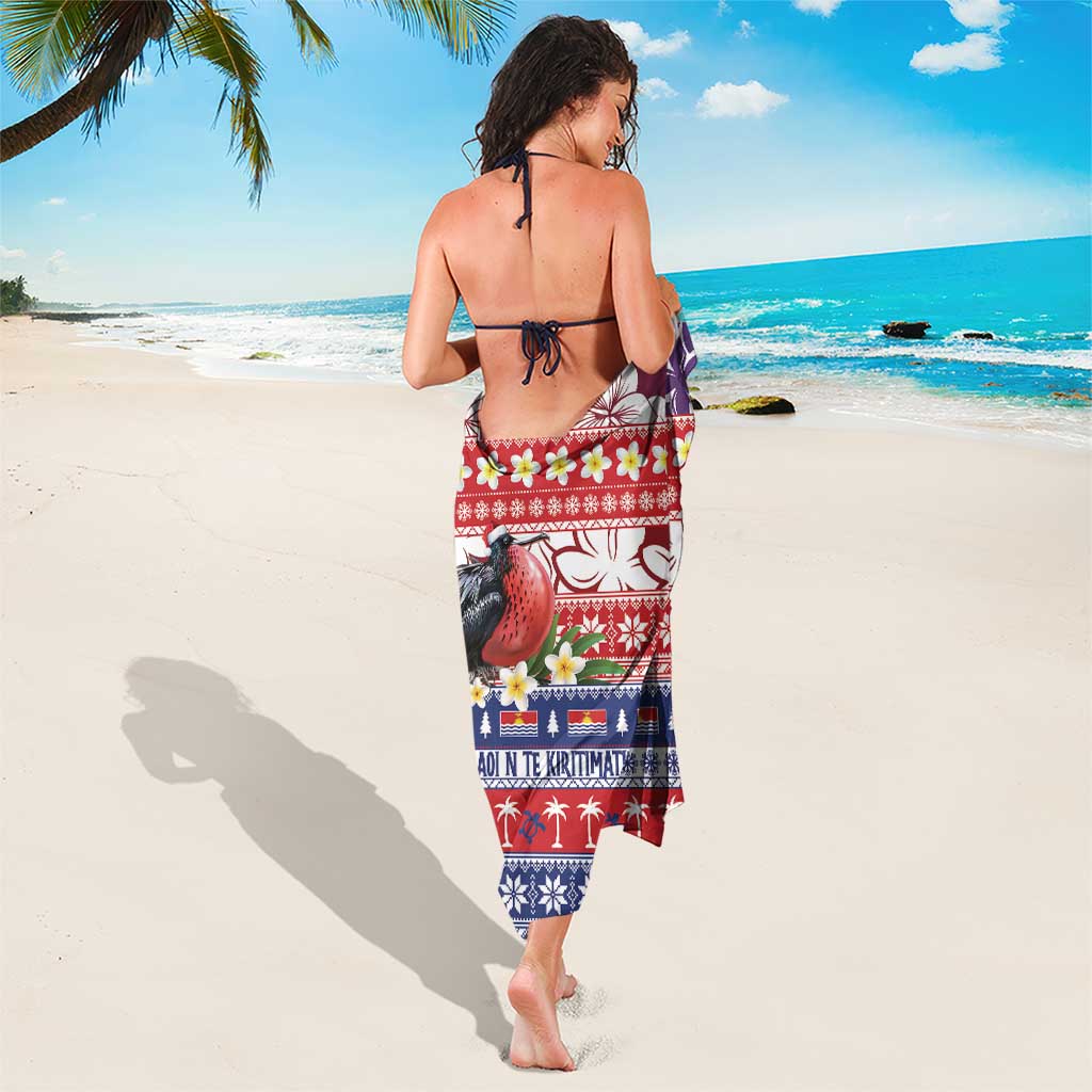 Kiribati Christmas Sarong Frigatebird Santa Tekeraoi n te Kiritimati - Polynesian Pride