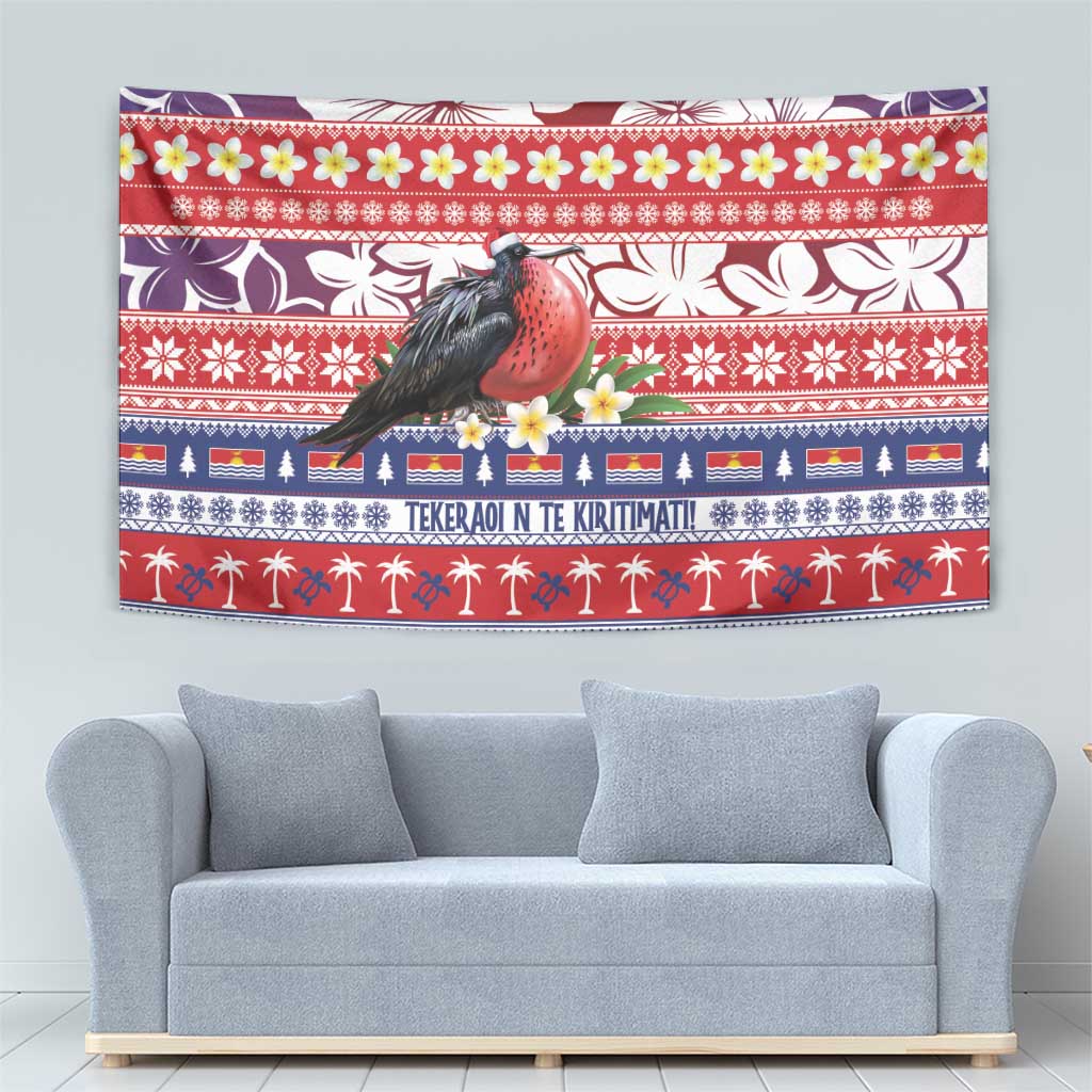 Kiribati Christmas Tapestry Frigatebird Santa Tekeraoi n te Kiritimati - Polynesian Pride