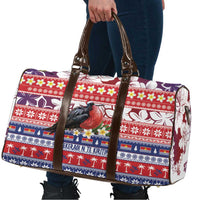Kiribati Christmas Travel Bag Frigatebird Santa Tekeraoi n te Kiritimati - Polynesian Pride