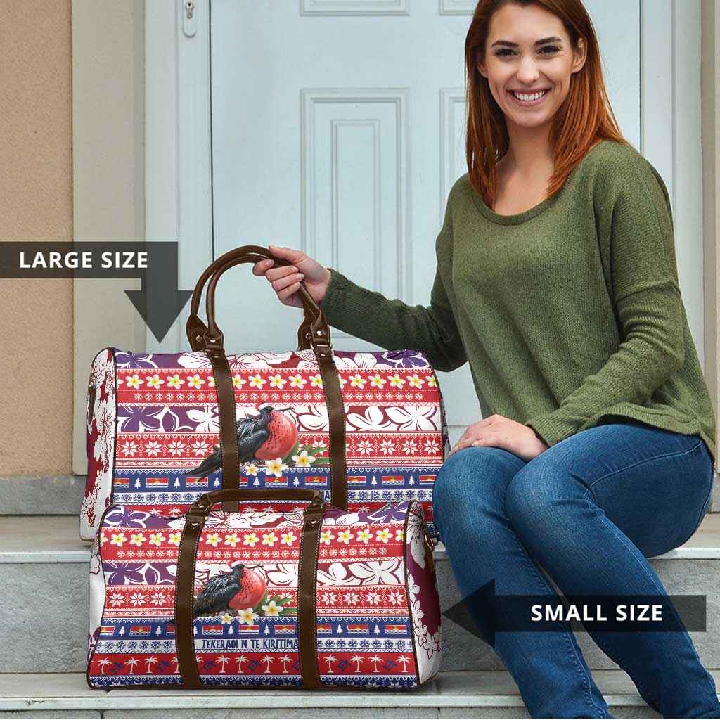 Kiribati Christmas Travel Bag Frigatebird Santa Tekeraoi n te Kiritimati - Polynesian Pride