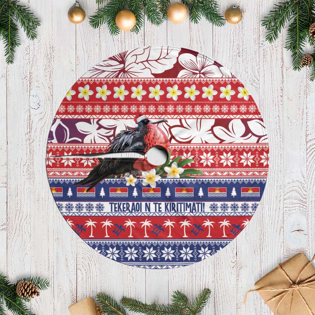 Kiribati Christmas Tree Skirt Frigatebird Santa Tekeraoi n te Kiritimati - Polynesian Pride