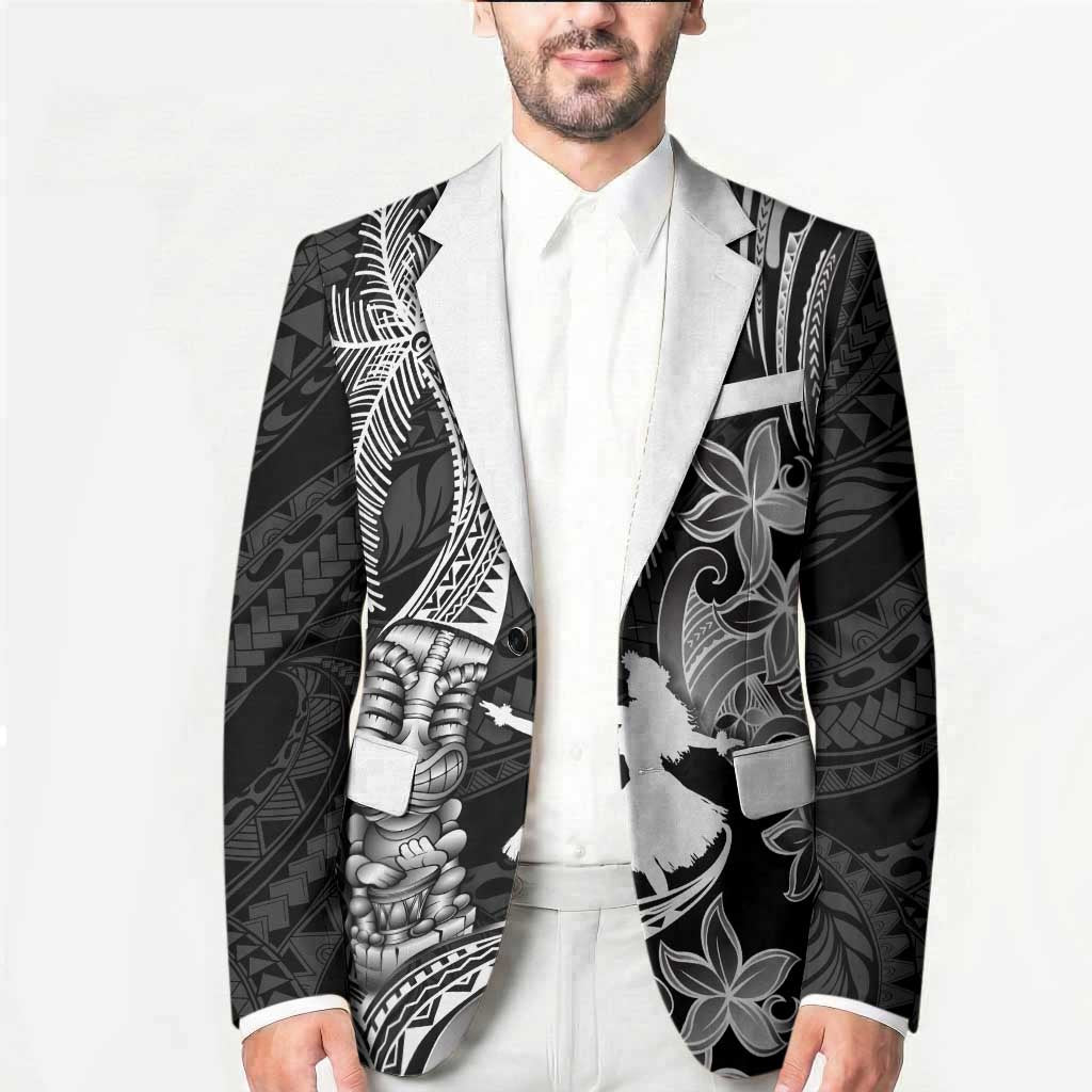 Hawaii Tribal Tiki Drum Hula Girl Blazer LT14 - Polynesian Pride