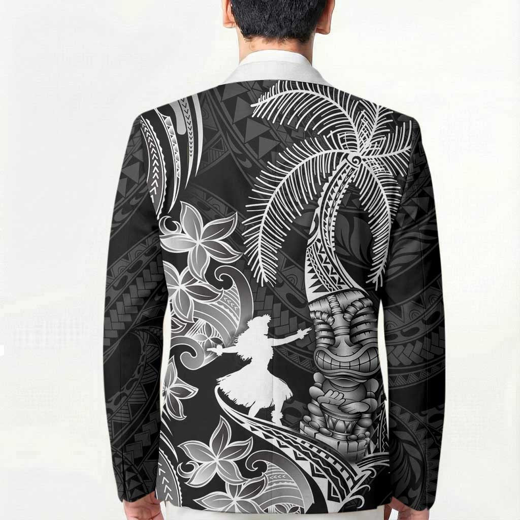Hawaii Tribal Tiki Drum Hula Girl Blazer LT14 - Polynesian Pride