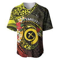 Vanuatu Christmas Baseball Jersey Vanuatuan Pig Tusk - Meri Krismas! LT14 Black - Polynesian Pride