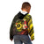 Vanuatu Christmas Kid Hoodie Vanuatuan Pig Tusk - Meri Krismas!