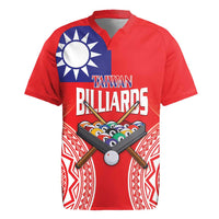 Personalised Taiwan Billiards Rugby Jersey Eight-ball Pool Polynesia Tattoo - Polynesian Pride