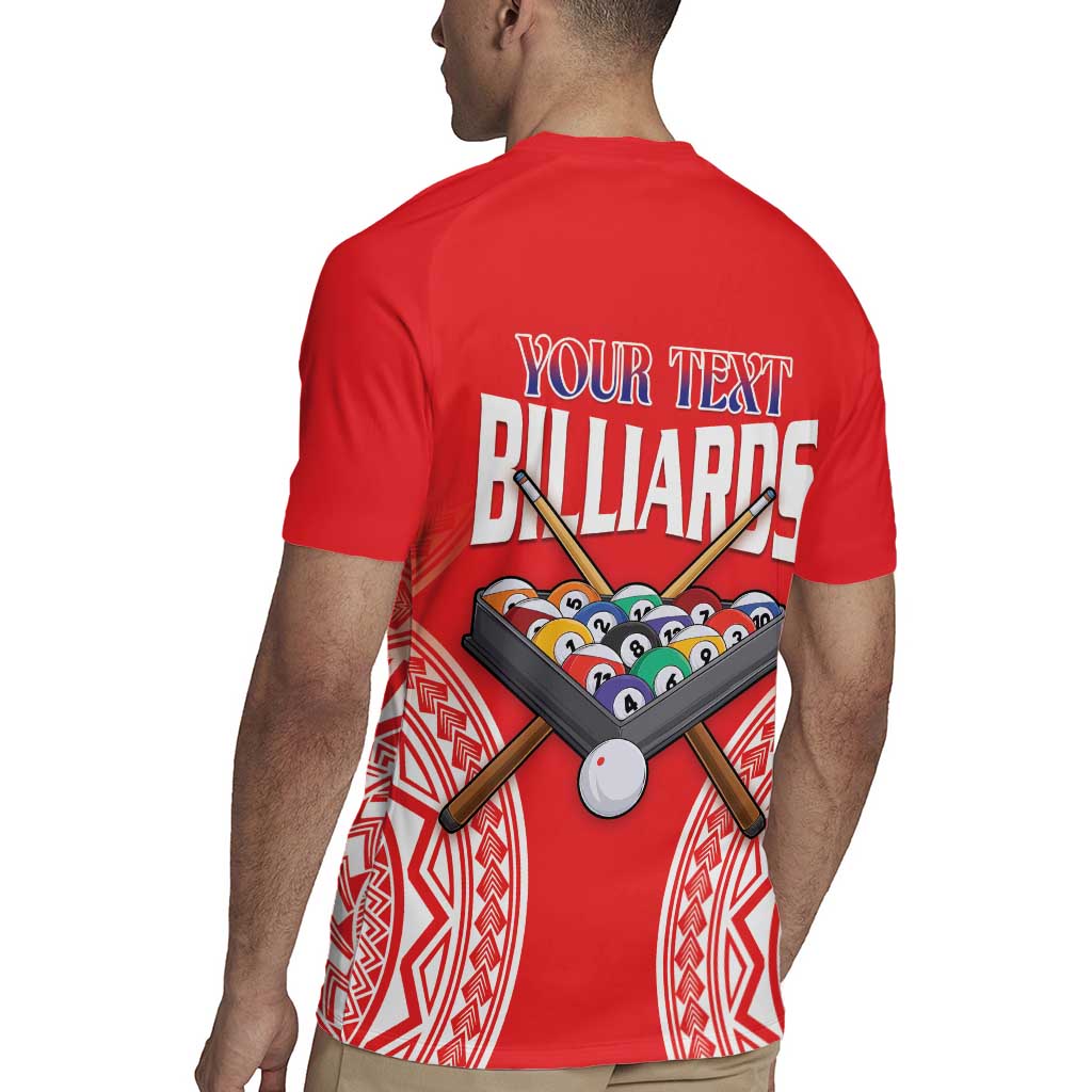 Personalised Taiwan Billiards Rugby Jersey Eight-ball Pool Polynesia Tattoo - Polynesian Pride