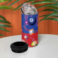 Personalised Philippines Billiards 4 in 1 Can Cooler Tumbler Cue With Balls Flag Style - Polynesian Pride