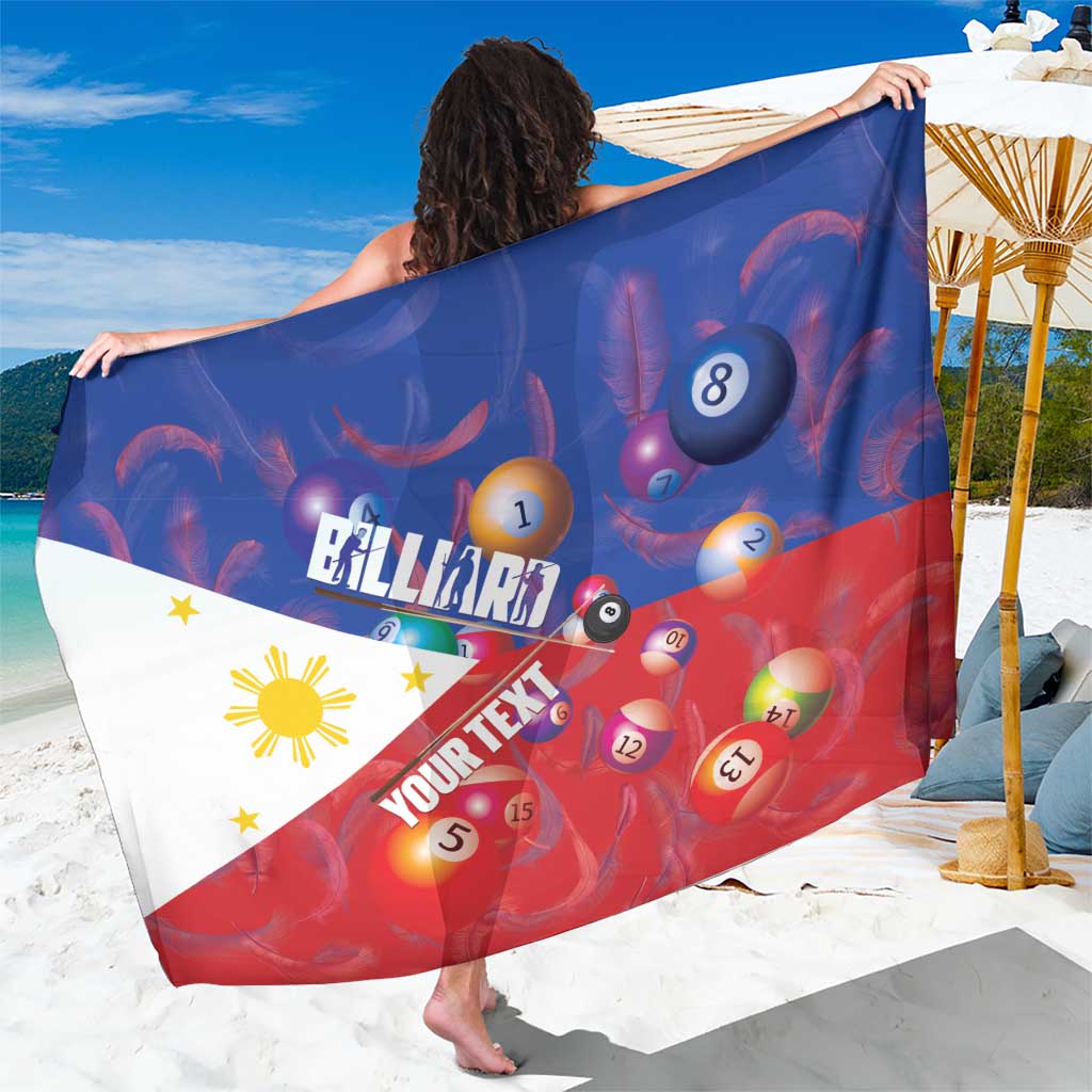 Personalised Philippines Billiards Sarong Cue With Balls Flag Style - Polynesian Pride