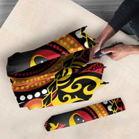 Celebrating 50 Years Papua New Guinea Umbrella Aboriginal Mix Papuan Pattern - Polynesian Pride