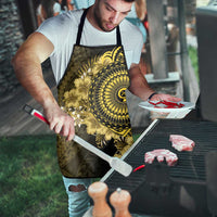 Vanuatu Apron Hibisus Polynesian Pattern Gold - Polynesian Pride