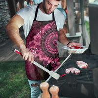 Vanuatu Apron Hibisus Polynesian Pattern Pink - Polynesian Pride