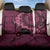 Vanuatu Back Car Seat Cover Hibisus Polynesian Pattern Pink - Polynesian Pride