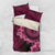 Vanuatu Bedding Set Hibisus Polynesian Pattern Pink - Polynesian Pride