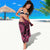 Vanuatu Sarong Hibisus Polynesian Pattern Pink - Polynesian Pride