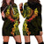 Vanuatu Hoodie Dress Hibisus Polynesian Pattern Reggae - Polynesian Pride