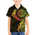 Vanuatu Kid Hawaiian Shirt Hibisus Polynesian Pattern Reggae - Polynesian Pride