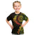 Vanuatu Kid T Shirt Hibisus Polynesian Pattern Reggae - Polynesian Pride