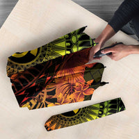 Vanuatu Umbrella Hibisus Polynesian Pattern Reggae - Polynesian Pride
