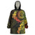 Vanuatu Wearable Blanket Hoodie Hibisus Polynesian Pattern Reggae - Polynesian Pride
