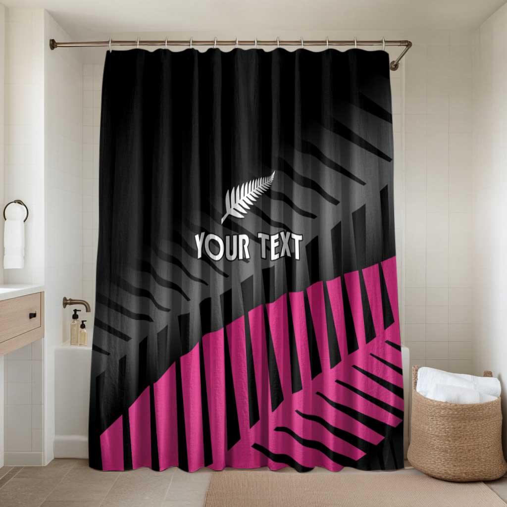 New Zealand Silver Fern Rugby Custom Bathroom Set 2025 All Black Go Champions - Polynesian Pride
