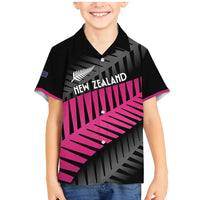New Zealand Silver Fern Rugby Custom Family Matching Mermaid Dress and Hawaiian Shirt 2025 All Black Go Champions - Polynesian Pride