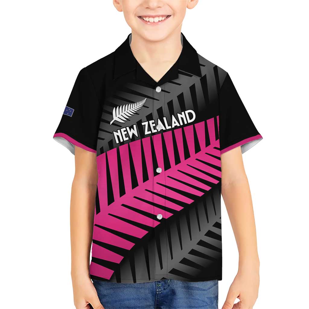 New Zealand Silver Fern Rugby Custom Family Matching Short Sleeve Bodycon Dress and Hawaiian Shirt 2025 All Black Go Champions - Polynesian Pride