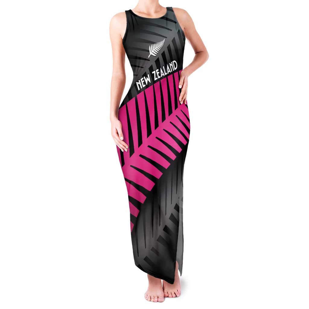 New Zealand Silver Fern Rugby Custom Family Matching Tank Maxi Dress and Hawaiian Shirt 2025 All Black Go Champions - Polynesian Pride