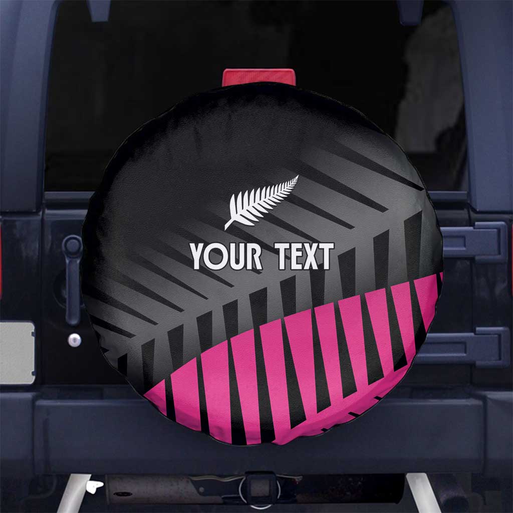 New Zealand Silver Fern Rugby Custom Spare Tire Cover 2025 All Black Go Champions - Polynesian Pride