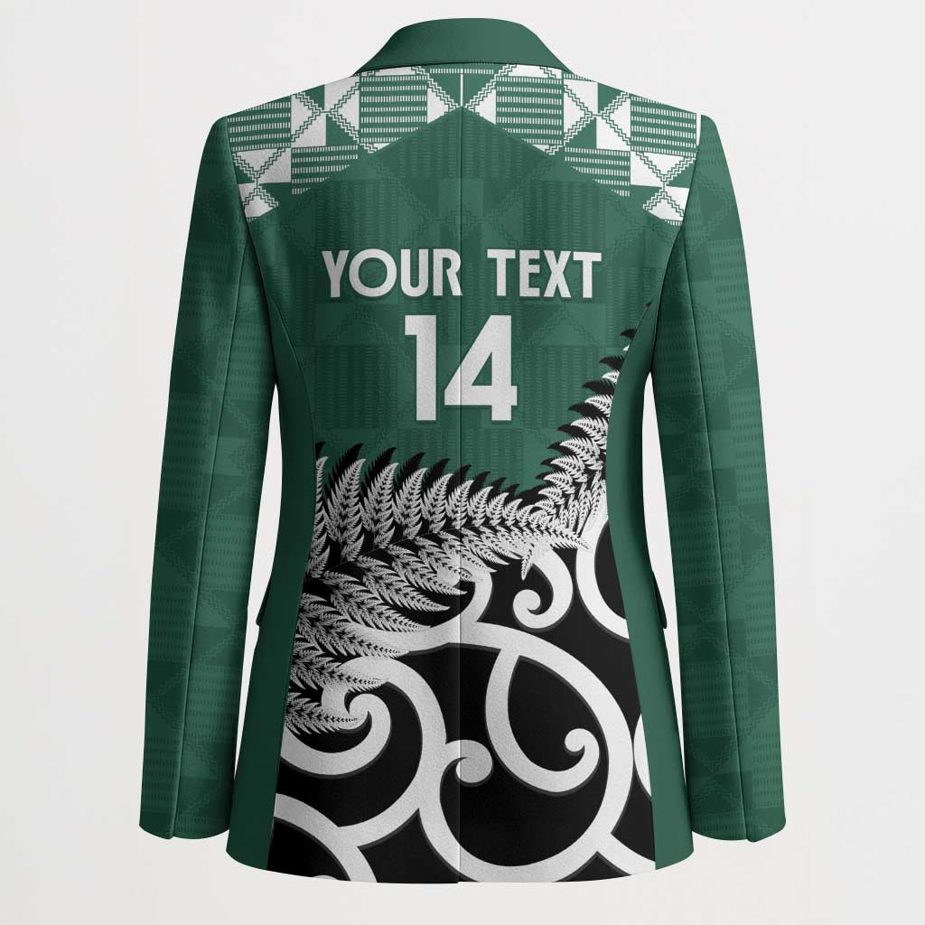 New Zealand South Africa Rugby Custom Blazer Springboks Kente All Black Maori Together - Polynesian Pride