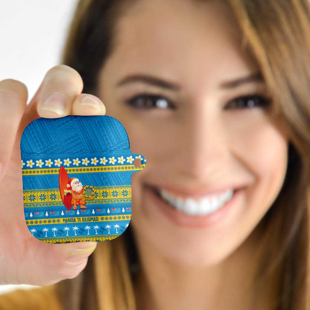 Tuvalu Christmas AirPods Case Cute Santa Manuia te Kilisimasi - Polynesian Pride