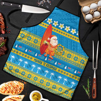 Tuvalu Christmas Apron Cute Santa Manuia te Kilisimasi - Polynesian Pride