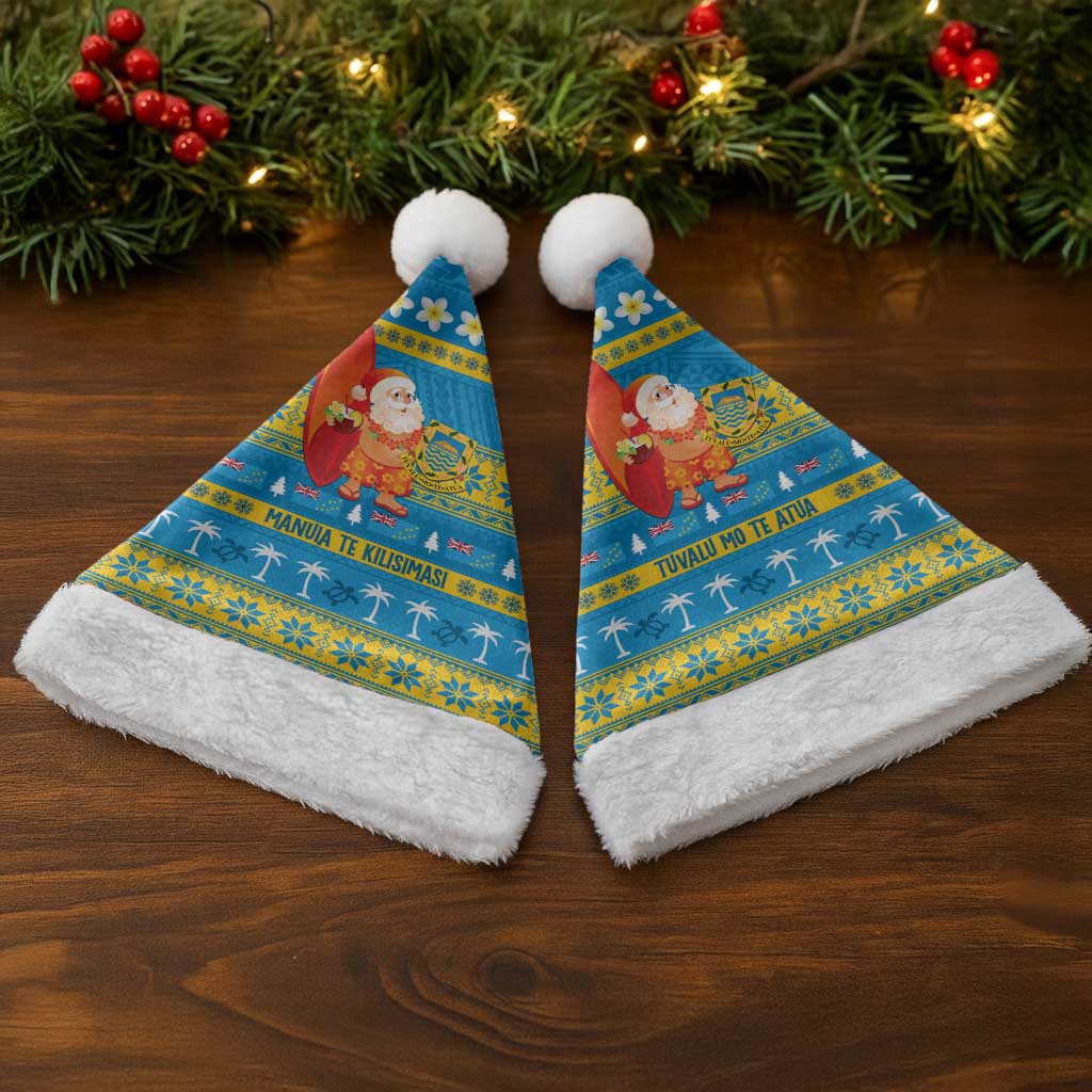 Tuvalu Christmas Santa Hat Cute Santa Manuia te Kilisimasi LT14 - Polynesian Pride