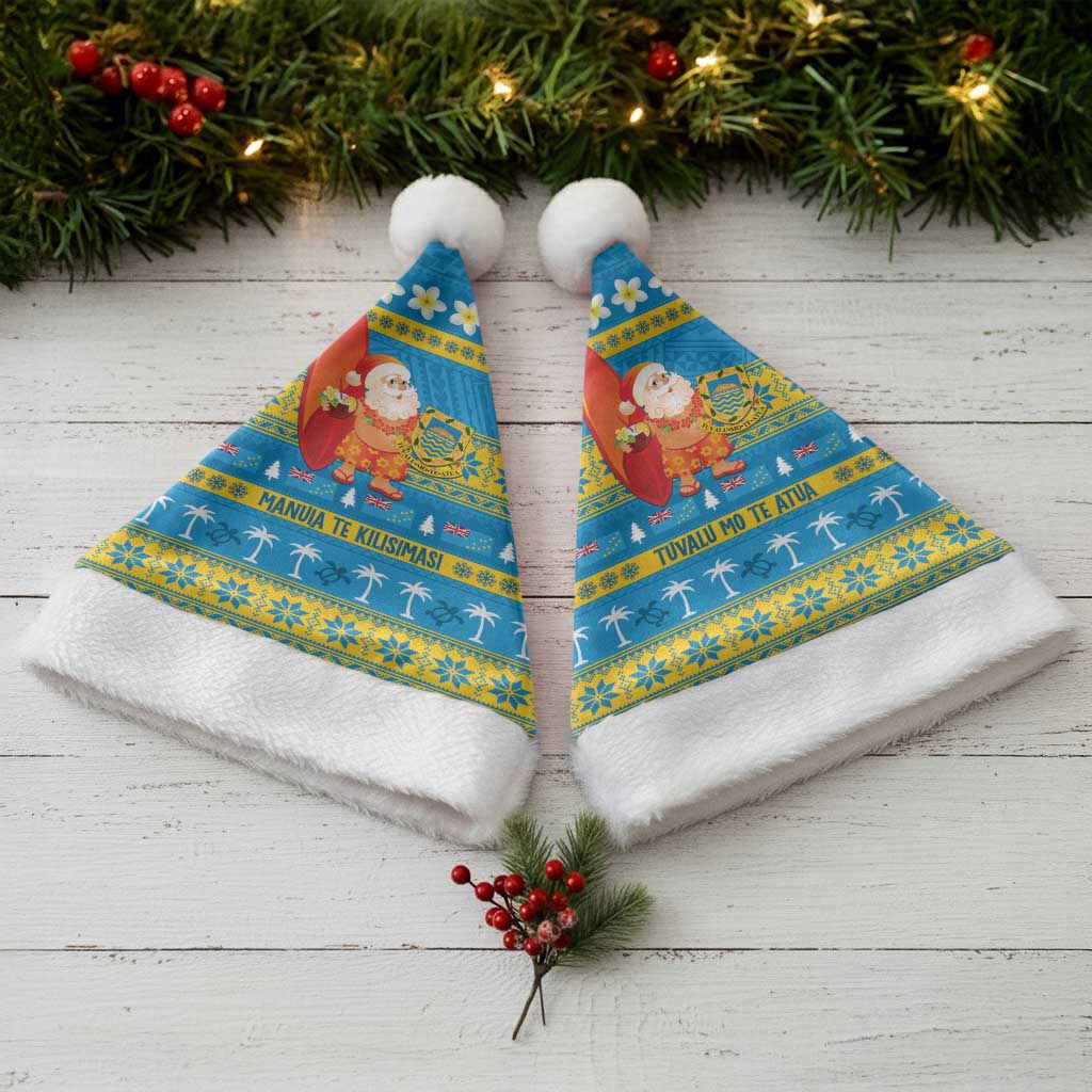 Tuvalu Christmas Santa Hat Cute Santa Manuia te Kilisimasi LT14 - Polynesian Pride