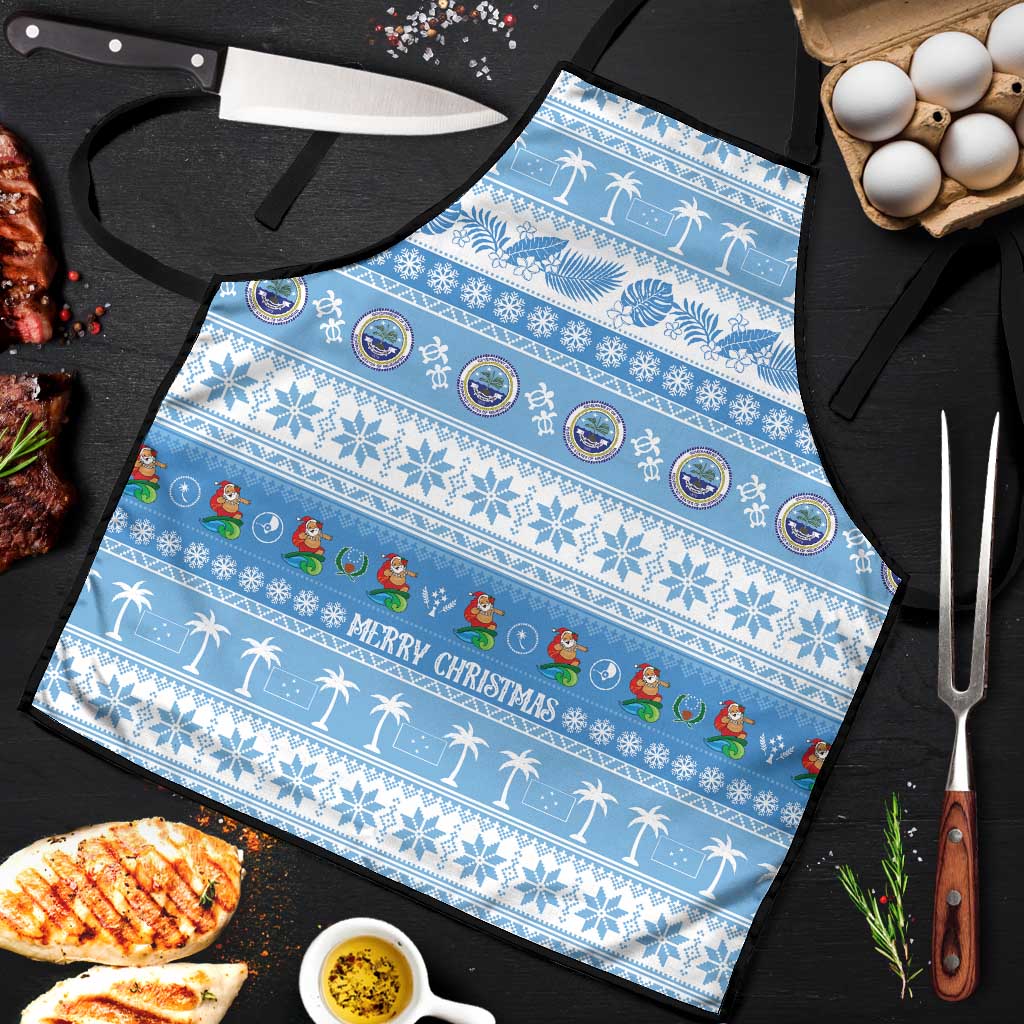 FSM Christmas Apron Merry Xmas Federated States of Micronesia - Polynesian Pride