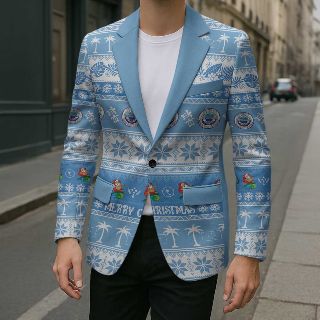 FSM Christmas Blazer Merry Xmas Federated States of Micronesia - Polynesian Pride